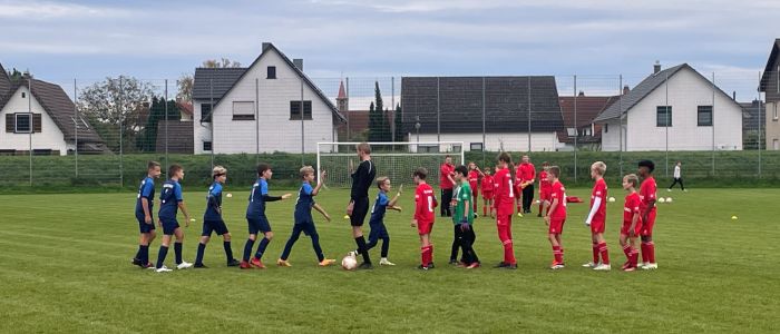 D1-Jugend gewinnt Pokalspiel gegen Au am Rhein